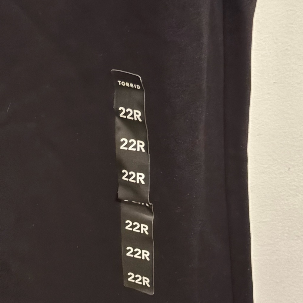 Studio By Torrid Black Ponte Regular Trousers - Picture 3 of 10